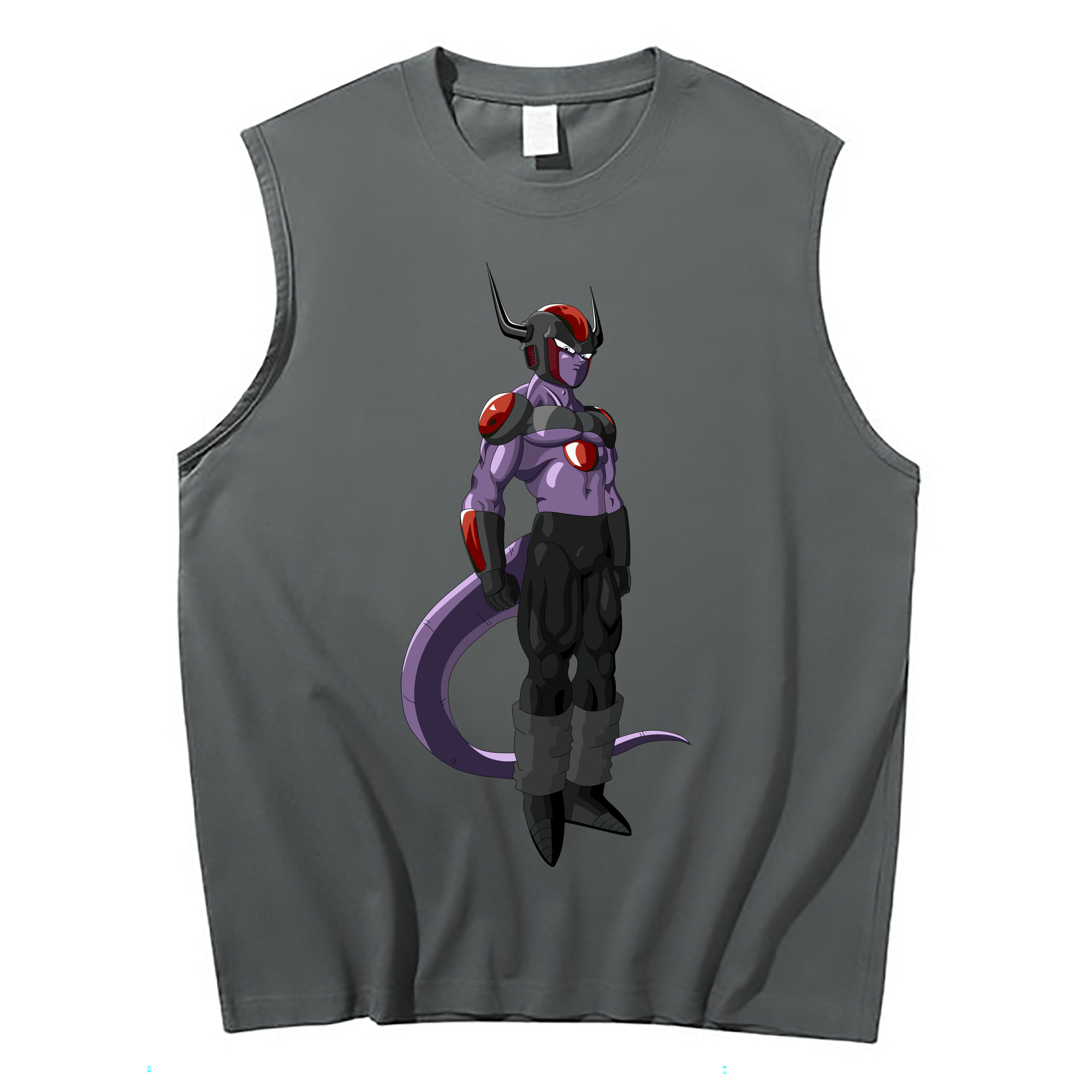 （画像用） ドラゴンボール フリーザ DRAGON BALL Frieza コットン100％タンクトップ（フロントプリント）